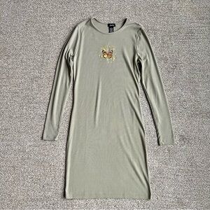 Justify Junior’s Ribbed Butterfly Dress Size Small